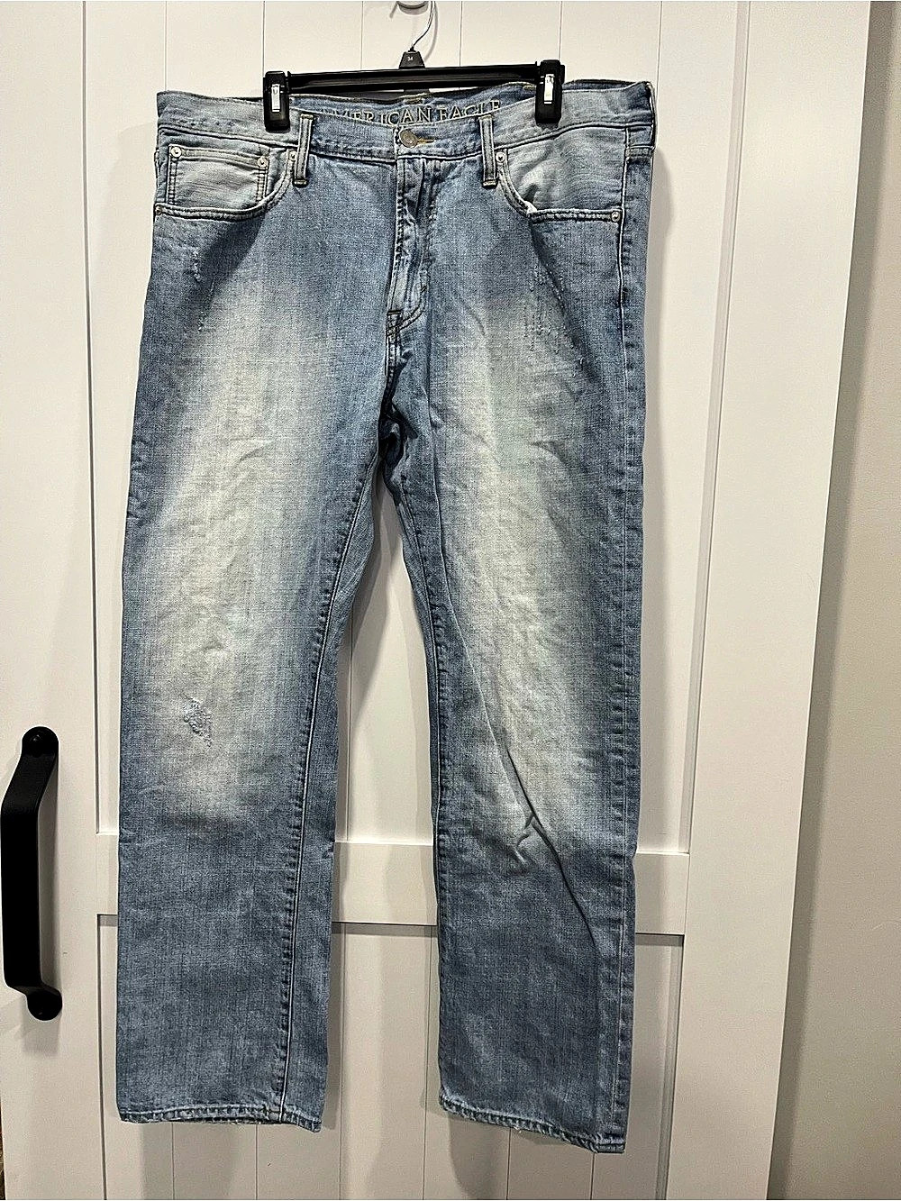 American Eagle Original Straight Jeans Waist 38 x 32 Blue